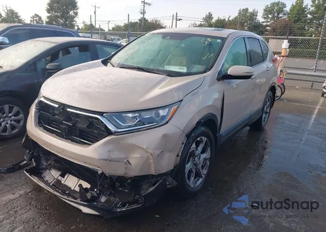 2017 Honda Cr-V Exl z USA, uszkodzony, nr VIN 5J6RW2H87HL022027